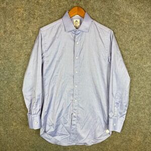 J.Crew Thomas Mason Shirt Mens S Blue Oxford Ludlow Tailored Fit Cotton Dress